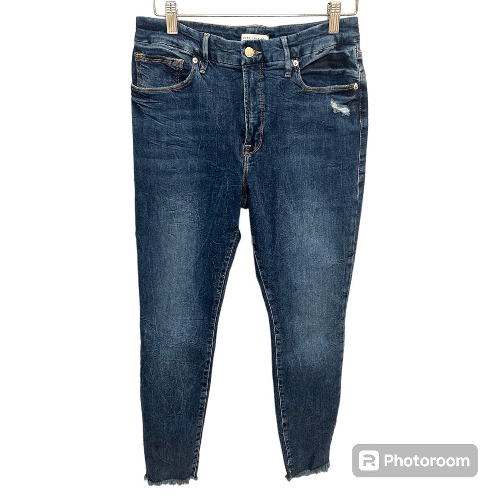 Good American Good Legs Skinny Jean Indigo 236 Size 12/31 EUC D0618